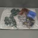 33 Pcs Native American Figurines Diorama Box Kit, Indian Figures Toys Model Diorama Project Set, American Indians Action Figurines Dioramas Supplies for DIY Crafts Historical Education School Project