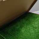 LOOBANI Dog Grass Pee Pads, Artificial Dog Grass Pads for Potty Tray, Fake Grass for Dogs to Pee On, Outdoor Indoor Pee Grass for Dog Potty (18*23 inch)