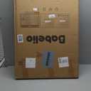 Babelio 36" Tall Baby Gate, 26-40" Wide Auto Close Pet Gate, PressGuard C5 Pressure Mounted Metal Dog Gate, Easy-Install No Drilling, No Tools Needed, with Wall Protectors and Extension Kits, Gray