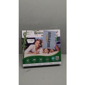 2 Pack Full Size 100% Waterproof Mattress Protector, Premium Viscose Made from Bamboo 3D Air Fabric Mattress Pad Cover Ultra Soft Breathable, Noiseless Washable, 8"-21" Deep Pocket 