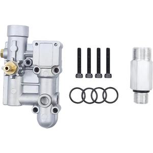 4 Bolt Pressure Washer Pumb Unloader Manifold Kit Replacement for Briggs Stratton 020228 Craftsman Excell EXWGV1721 190574GS 16031 190627GS