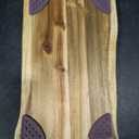 Architec Gripperwood Bare Acacia Cutting Board, Non-Slip Gripper Feet, 11" by 17"