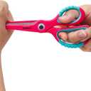 Kids Scissors 5.5 Inch,Blunt Tip Toddler Safety Scissors,3 Pack