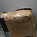 NEO Chair Criss Cross Chair with Wheels Home Office Cross Legged Armless Chairs Ergonomic Adjustable Computer Desk Task Wide Seat for Bedroom Vanity Comfy Swivel (Beige)