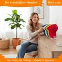 Hat Stand, Holder Organizer for Baseball Caps, 2 Pack Acrylic No-Install Hat Rack for 14 Caps Storage, Hat Organizer and Display Stand for Closet, Bedroom, Dresser, Office, Shelf Decoration