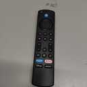 Replacement Voice Remote Fit for All Smart TV Cube/Stick, Compatible with Stick 4K Max/4K/Stick/Lite/HD, Fit for All Insignia-Toshiba-Pioneer-Omni QLED Series