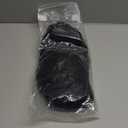 quickwig Short Body Wave Wig Glueless Short Wavy Bob Wigs Side Part Loose Wave Wigs for Women Shoulder Length Curly Synthetic Wig Lace Part Hair (Natural Black)