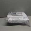 Delamu 2-Tier Multi-Purpose Bathroom Under Sink Organizers and Storage, Stackable Kitchen Pantry Organization, Pull Out Medicine Cabinet Organizer with Movable Dividers, White, 2 Pack