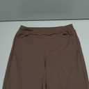 keriffe Women's Stretchy Yoga Dress Pants High Waisted Straight Leg Casual Work Business Office Slacks 4 Pockets (Brown, M)
