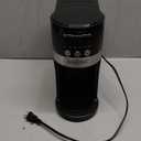 REVOTRA Single Serve Coffee Maker for Pods & Ground Coffee, 6 to 14oz Brew Sizes, Strong Brew Option, Fast Brewing, Compact Design with Removable 40oz Reservoir, Travel Mug Friendly