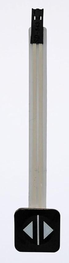 WB24X10115 Downdraft Vent Up/Down Switch-Compatible with GE Range Hood-Replaces AP3203483,AP3206358,1086006,AH953533,EA953533,PS953533,WB07X11200-Direct OEM Replacement Touchpad