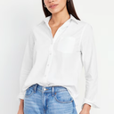 Classic Button-Down Shirt, Size S