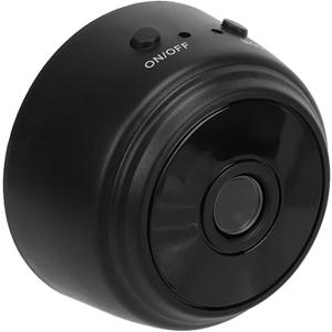 A9 Mini Camera, 1080P HD IP Camera with Magnetic Back Cover, Home Security Mini Camcorder Micro Video Surveillance Camera (Black)