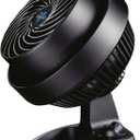 Vornado 530 Compact Whole Room Air Circulator | High Velocity Floor Fan with 3 Speeds for Cooling Airflow | Black