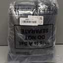 Tudomro 2 Pcs Men's Bath Wrap Towel Large Shower Adjustable Terry Body Spa Towel with Pocket After Shower Wrap for Men Gift Spa College Bath Dorm Room Gym(Black, Navy Blue)