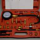 BETOOLL 0-140PSI Fuel Injector Injection Pump Pressure Tester Gauge Kit Car Tools (Master)