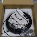 7inch CNC Motorcycle Headlight Housing Bucket with CNC Side Mounting Bracket 51-54MM Fork Tube Holder Clamps for Motorcycle