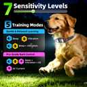 Jicawz Dog Bark Collar for Large Medium Small Dogs, AI No-Bark Collar for Dogs Training Collar, Smart Barking Collar, Rechargeable Bark Collar