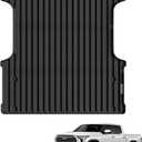 Truck Bed Mat for Toyota Tundra 2022 2023 2024 2025 2026 CrewMax 5.5FT, All Weather Protection TPE Truck Bed Liner Durable Easy Clean Black