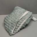 Bedsure Sherpa Throw Blanket for Couch - Super Soft, Cozy Fleece Thick Warm Blanket for Winter, Gentle Soft Plush & Fluffy Christmas Throw Gift for Women, Room Decor, Sage Green, 50x60 Inches