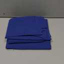 MODFUNS Royal Blue Chiffon Curtain Drapes 29x120 Inch 2 Panels Sheer Curtains Backdrop Wedding Drapes for Backdrop Tulle Backdrop Panels for Wedding Background Curtains for Stage