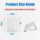 Thicken 1mm 14 x 24 Access Panel for Drywall, Ceiling Access Panel for Drywall,14x24 Metal Access Panels are Thickened to 1mm to Solve Fragile Panels (Hole Size: 13.58 inches x 23.42 inches)