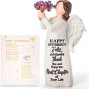 Retirement Gift for Woman - Happy Retirement Gifts for Coworker Teacher Nurses Boss Mom Sister Retirees Women Party Decorations with Amethyst Crystal