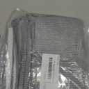 Homaxy Premium Kitchen Towels(18x 28, 6 Pack), Large Cotton Kitchen Hand Towels, Flat and Terry Dish Towels, 380 GSM Highly Absorbent Tea Towel Set with Hanging Loop, Grey