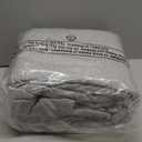 Amazon Basics 4 Piece Bed Sheet Set, 100% Cotton Jersey, Includes Super Soft, Flat and Fitted Sheets, Pillowcase, Queen, Light Gray, Solid