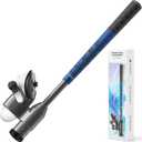 VR Golf Club Attachment for Oculus Meta Quest 3/3s, Carbon Fiber Material, Golf Weight, Precision Tracking, Non-Slip Real Grip, VR Golf Club Quest 3 Handle Accessories for Golf +, VR Golf Attachment (16.9In Elite Blue)