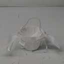 Wedding Flower Girl Baskets with Cute Pearl Handle Bowknot Satin Flower Baskets for Wedding Ceremony, Ivory