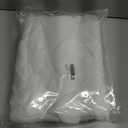 Noubeau Toddler Baby Boys Girls Halloween Costume Ghost Cloak Hooded Top Black Pants Boo Spooky Ghost Costume Cosplay Clothes (12-18 Months, White-1)