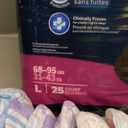 Goodnites Girls' Nighttime Bedwetting Underwear, Size Large (68-95 lbs), 75 Ct (3 Packs of 25), 