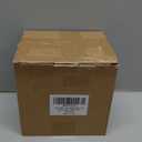 Elevated Ceramic Cat Bowl - Cat Food Bowl with Bamboo Stand - Raised Dog Dish for Puppies - Anti Vomiting, Stress Free - 13.5 oz / 400 ml - White (Small)