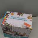 TeamFar Mini Loaf Pan, 6 PCS Stainless Steel Loaf Pans for Baking Bread, 6.3 x 3.5 Inch Bread Baking Pan for Homemade Bread, Meatloaf, Cake and Brownies, Non-Toxic, Oven & Dishwasher Safe