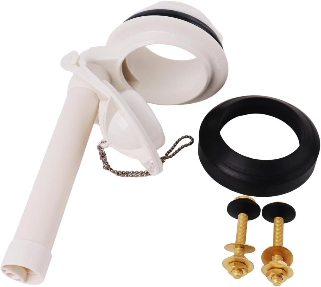Toilet Flush Valve Replace for 4149a 4215a 4260 4266 Toilet Parts,Compatible with American Standard Champion 4,Titan,Duravit,Flush Valve,Includes Flapper Gasket Bolt Kit