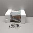 Vinyl Record Player with Speakers,3 Speed Turntable with Latest Bluetooth 5.3, Aux Input, Headphone Jack, RCA Output and Auto Stop, Mirror Vintage Wooden Brown