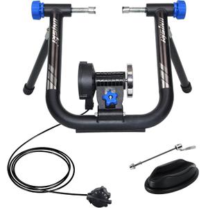 Unisky Bike Trainer Stand Indoor Bicycle Stand with Noise Reduction Magnetic Stationary Stand fits for 26-28inch, 700C Wheel Unisky Bike Trainer Stand Indoor Bicycle Stand with Noise Reduction Magnetic Stationary Stand fits for 26-28inch, 700C Wheel