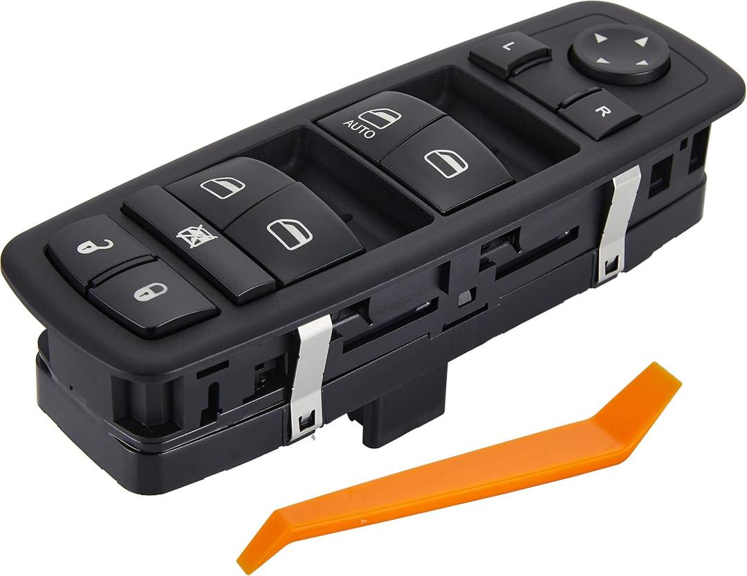 8 + 13 Metal Pins Power Window Switch.Fits for 2011-2016 Dodge Journey Driver Side Control Door vidrios Master Switch 68084001AD