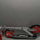 Razor A5 Lux Kick Scooter for Kids Ages 8+ - 8" Urethane Wheels, Anodized Finish Featuring Bold Colors and Graphics, for Riders up to 220 lbs (Red)