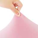 Peomeise 8FT Spandex Table Cover Rectangular Stretch Spandex Tablecloth (Pink,8FT)