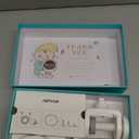 NETVUE Peekababy Baby Camera with Wireless Audio, Adjustable Crib Mount Monitor, Works via 2.4GHz WiFi for Wide Coverage & Stable Connection, Smart App, TwoWay Talk, No Screen (White)