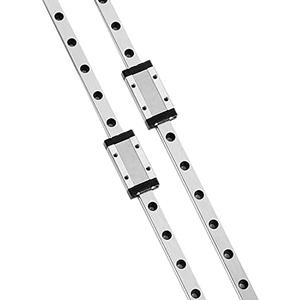[2 Pack] MGN9 550mm Linear Sliding Rail Guide with 2pcs MGN9H Linear Bearing Sliding Carriage Block for 3D Printer and CNC Machine