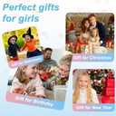 Birthday Gifts for Girl Initial Girls Purse Toddler Purse Kids Purses Toddler Girl Gifts Heart Purses for Girls Blue L