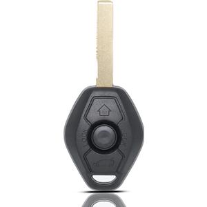 MechanMagic Key Fob Remote Replacement Fits for BMW 3 5 6 Series M3 X3 X5 Z4 2000 2001 2002 2003-2009 LX8FZV CAS2 E46 E83 E53 E85 Keyless Entry Remote Control 46CHIP HU92 315/433MHz