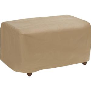 Protective Covers Weatherproof Ottoman Cover, Large, Tan - 1116-TN