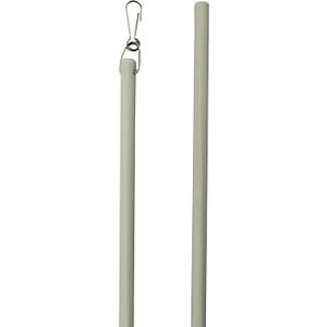 Fiberglass Drapery Wand or Blind Replacement Wand for Blinds (3 Pack, 24") (1"W x 24"H)