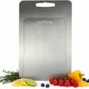 2025 New Titanium Cutting Boards for Kitchen, 2-Pack Combo, Individual Sizes, Double Sided Food-Safe Chopping Board for Meat, Vegetable, Fruit (11.4x7.9,13.4x9.1 inches) (Large+Meduim(2PCS))