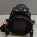 Outdoor Patio Heaters - 1500W Portable Electric Garage Heater with 2S Fast Heating, Overheat Protection, Heaters Heat Up in 3 Modes, Patio Heaters for Outdoors, Tents and Indoors, Red