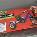 Schwinn Roadster Tricycle, 12 Inch Front Wheel Bike for Kids Ages 2-4, Low Center of Gravity, Retro Steel Frame, Adjustable Seat Grows with your Child, Rear Deck, Tricycle for Toddlers, One Size